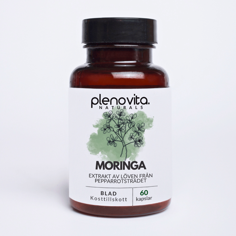 Moringa kapslar från plenovita