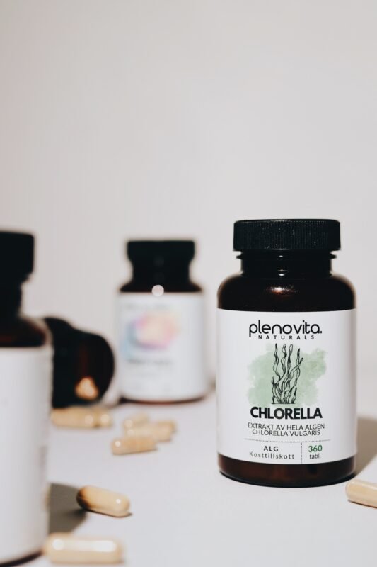 Chlorella kapslar