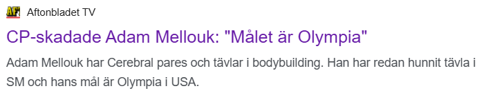 Adam Mellouk Aftonbladet