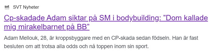 Adam Mellouk SVT